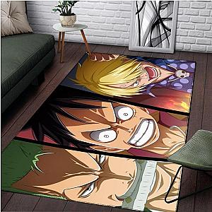 One Piece Monster Straw Hat Trio Rug OMN1111