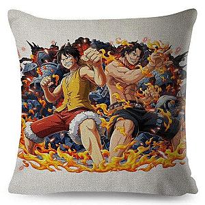 One Piece Ace And Luffy Cushion OMN1111