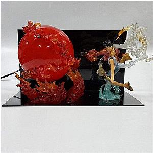 One Piece Gomu Lamp In Flame OMN1111