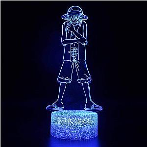 One Piece Luffy Captain Mugiwara 3D Led Lamp OMN1111