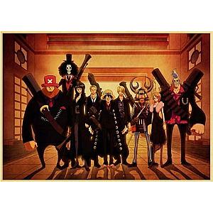 One Piece Poster The Mugiwaras in Mafia OMN1111