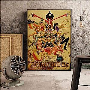 One Piece Straw Hat Crew Declares War Poster OMN1111