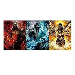 Set Of 3 One Piece Poster The 3 Navy Admirals OMN1111