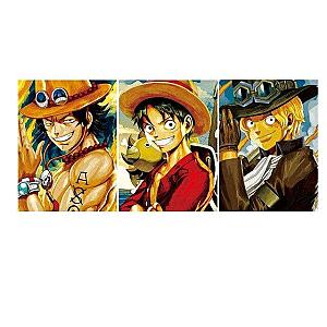 Lot Of 3 One Piece Poster The Brotherhood Of Mount Corvo OMN1111