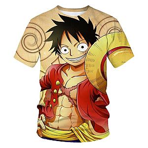 One Piece T-shirt - Anime Printed Fashion T-shirts