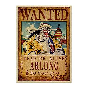 Wanted Arlong Search Notice OMN1111