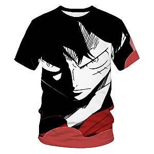 One Piece T-shirt - One Piece Anime Tops Cartoon One Piece T-shirts