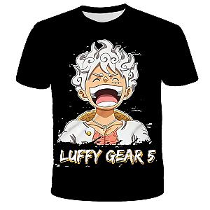 One Piece T-shirts - One Piece Luffy Gear 5 Character Classic T-Shirt