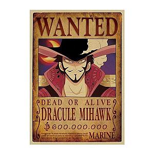 Dracule Mihawk Wanted OMN1111