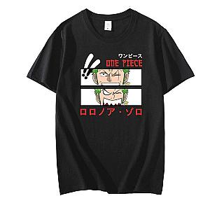 One Piece T-shirts - One Piece Roronoa Zoro Anime Unisex Classic T-Shirt