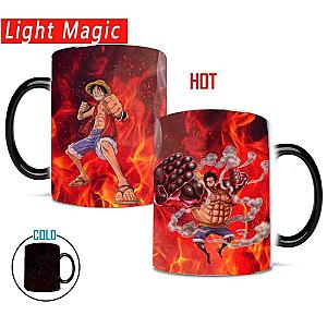 One Piece Luffy Magic Mug, Luffy Gear Second, Luffy Gear Fourth OMN1111