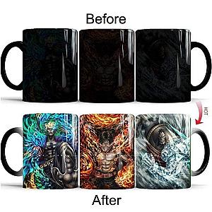 One Piece Whitebeard's Fleet Commander Magic Mug OMN1111