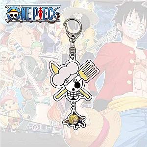 One Piece Keychain Sanji Symbol OMN1111