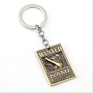 Keychain One Piece Wanted Nami OMN1111