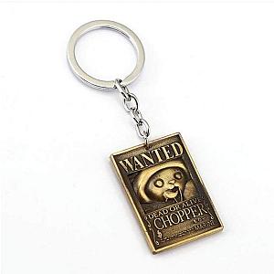 One Piece Wanted Chopper Keychain OMN1111