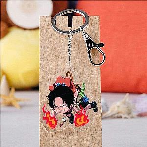 One Piece Ace Hanging Keychain OMN1111