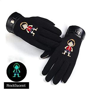 One Piece Luffy Straw Hat Glove OMN1111