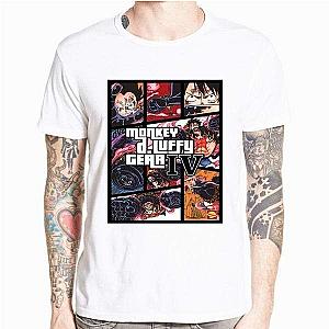 T-Shirt One Piece Luffy Gear Fourth GTA 4 OMN1111