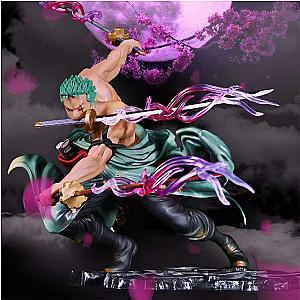 One Piece Luffy Anime Figure Roronoa Zoro Three-Blade Sa-Maximum Manga Anime Statue PVC Action Figure AL1609