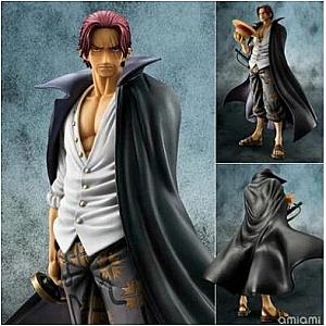 Anime One Piece P.O.P DX Shanks Red Haired Pirate Action Figure AL1609