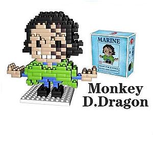 NanoBlock One Piece Monkey D. Dragon OP1909