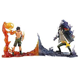 Portgas D. Ace vs Blackbeard Action Figure MNK1108