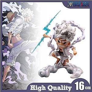 One Piece 16cm Sun God Nika Gear 5 Luffy PVC Model Action Figures