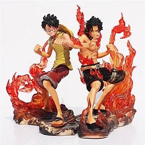 Luffy &amp; Ace Brotherhood Action Figure OPM1809