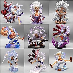 One Piece Nika Luffy Figure Gear 5 Series Action Figure Sun God PVC Statue Model Collection AL1609