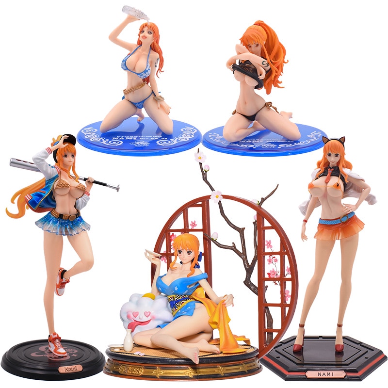 One Piece Nami Articulated Figure (18cm) OP1909 Default Title Official One Piece Merch