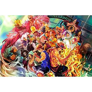 One Piece Puzzles - 1000 Piece One Piece Puzzle The Fight Continues OMS0911