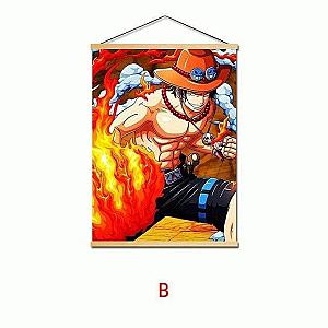 One Piece Posters - Ace And His Flaming Fist One Piece Poster OMS0911