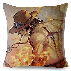 One Piece Pillows - Ace Mera Mera No Mi One Piece cushion OMS0911