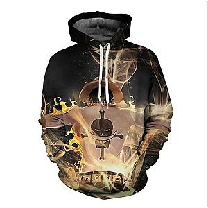 One Piece Hoodies - Ace's Sacrifice One Piece Sweatshirt OMS0911