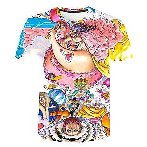 One Piece T-Shirts - Big Mom Family One Piece T Shirt OMS0911