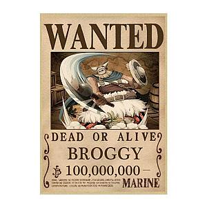 One Piece Posters - Avis De Recherche Broggy wanted OMS0911