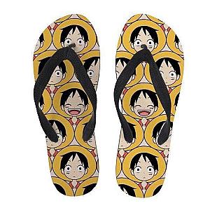 One Piece Slippers - Cute Luffy One Piece flip-flops OMS0911