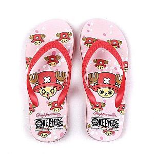 One Piece Slippers - Chopper One Piece Flip Flops OMS0911