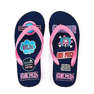 One Piece Slippers - Dr Tony Tony Chopper One Piece Flip Flops OMS0911