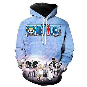 One Piece Hoodies - Mugiwara One Piece Sweatshirt with Party Dress OMS0911