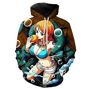 One Piece Hoodies - Nami the Navigator One Piece sweatshirt OMS0911