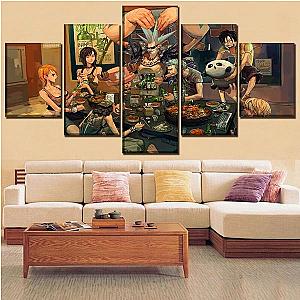 One Piece Wall Arts - One Piece board Family Meal OMS0911