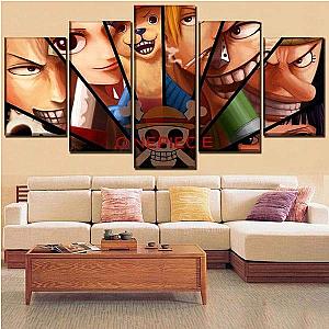 One Piece Wall Arts - One Piece board Luffy's Nakamas OMS0911