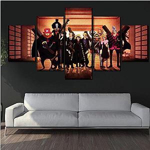 One Piece Wall Arts - One Piece board Luffy Gangster OMS0911