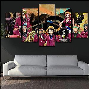 One Piece Wall Arts - One Piece board Straw Hat Crew in Music OMS0911