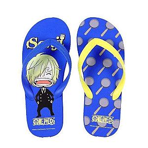 One Piece Slippers - One Piece flip flops Kawaii Sanji OMS0911