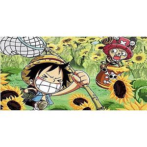 One Piece Posters - One Piece napkin Kawaii Luffy And Chopper OMS0911