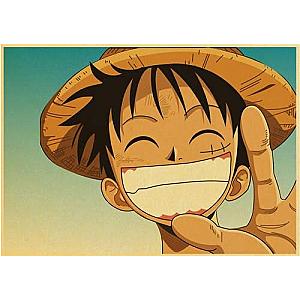 One Piece Posters - One Piece Poster Luffy With A Big Smile OMS0911