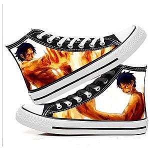 One Piece Shoes - One Piece Shoe 2 Brothers Ace And Luffy OMS0911