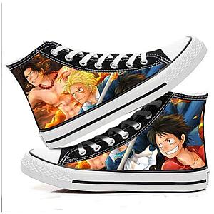 One Piece Shoes - One Piece Shoe Sabo Ace And Luffy OMS0911